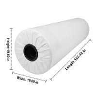 Black HDPE Composite Waterproofing Membrane, Non-Woven Pond Liner for Landscaping, Impermeable Geotextile Drainage Fabric