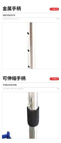 Portable Telescopic Ball Picker for Tennis and Pickleball with Storage Net