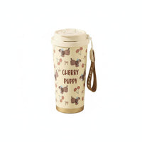 Long-Lasting Insulation Insulated Tumbler with Straw Leak-Proof Portable Thermal Bottle 3-in-1 Lid Stainless Steel Coffee Cup Anti-Slip Bottom for Women, Students, Office, School