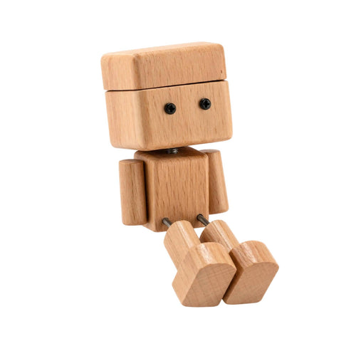 Robot Car Air Freshener Natural Robot Ornament Mini for Drivers