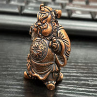 《福从天降》钟馗国潮铜摆件办公室职场工位创意工艺装饰寓意好物