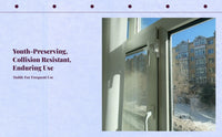 Aluminum casement handle lock