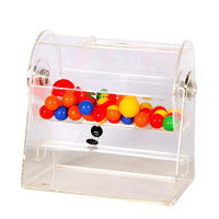 Acrylic Raffle Drum with Rotating Cage for Events, Fair and Impartial