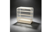 Acrylic Display Box with Stepped Shelving Space-Saving for Collectors