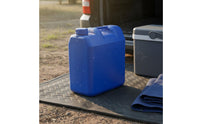 Food Grade Water Container Versatile Large Capacity Storage Jug Rectangular Barrel for Emergency Preparedness, Camping