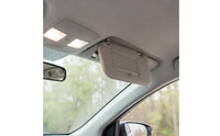 OE Standard Left Driver Side Sun Visor Compatible Interior Sun Shade Wired Car Accessory Fabric Covered for DIY Mechanics