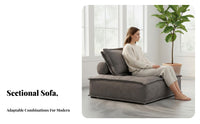 Nordic Nordic Tofu cube Sofa sectional living room design Room Furniture Combinable Sections Sectional Couch Minimalist visual attraction for Apartment Dwellers, Families, property owners, Lounge Area