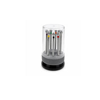 Screwdriver Set with Rotating Stand Dustproof Tool Different Sizes Tools for Watchmakers