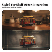 Collectible Metal Tram Model