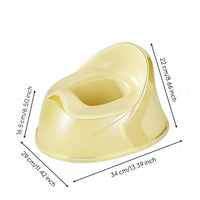 Non-Slip Base Toddler Potty Chair Easy to Clean Toddler Training Toilet Lightweight and Compact for Toddlers, Infants, Home Use, Outdoor
