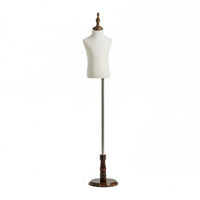 Half Body Kids Mannequin Lightweight Kids Half Body Mannequin Easy Assembly