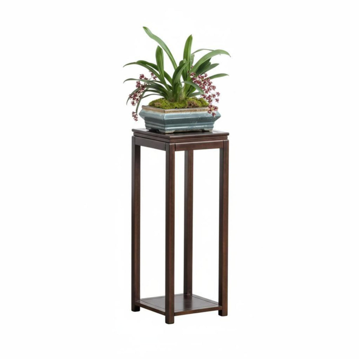 Multi-Tier Flower Rack Mortise and Tenon Joinery Multi-Tier Wooden Stand Self-Supportingstanding No Assembly Required