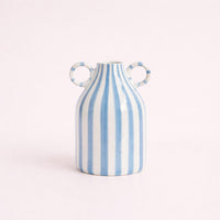 Hand-painted White Porcelain Vase, European Style