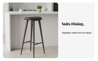 Counter-Height Chair with Backrest Minimalist design for Restaurant, Bar Owners