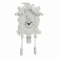 Retro Wall Cuckoo Timepiece Pinecone Weights House Decoration Accurate