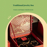 Plush jewelry box for keepsakes