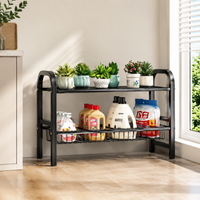 under-sink storage rack