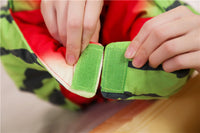 Cute Watermelon Plush Headgear Hat for Parties and Performances