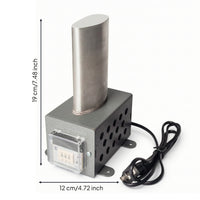 Sturdy Metal Base Bending Iron with Temperature Controller Professional-Grade Rib Bending Iron Consistent Tool Smooth for Luthiers