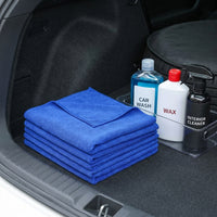 70cm X 30cm Microfibre Cloth Car Drying Towel, Super-Fine Microfibre Cloth for Interior Cleaning, Machine Washable with Bound Borders