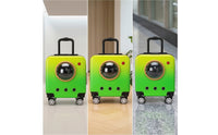 Pet Carrier Suitcase Breathable Wheeled Pet Carrier  Sturdy