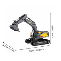 Wireless-Controlled Digger Lights and Sound Construction Vehicle Realistic