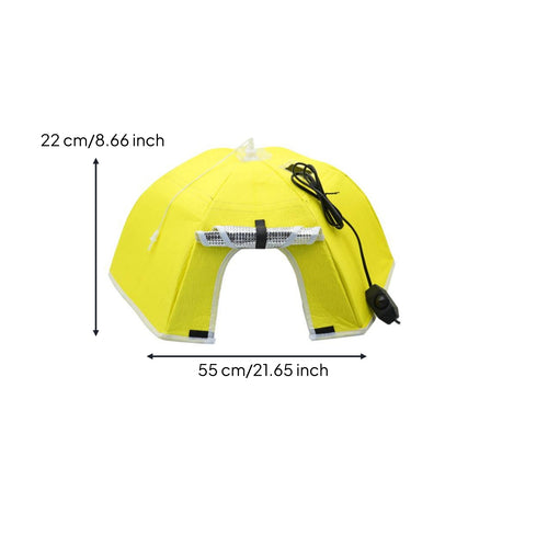 Chick Brooding Tent Textile Pet Wellness Enclosure European Plug