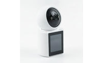 High Resolution Communication System System with Indoor Monitor Compact Tabletop Monitor with Camera Real-Time Visual Communication System Camera Easy Install for Elderly
