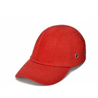 Shock Resistant Baseball Design Bump Cap Shock Absorbing Safety Baseball Cap Adjustable Fit Lightweight Work Helmet Reinforced Foam for Workshop, Factory