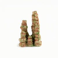 Aquarium Mountain Rock Faux Aquatic Tank Cave Multi-Peak
