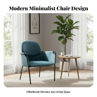 Upholstered Armchair with Exposed frame lighting Luxury Molded Shell Armchair Nordic Design firm-density Foam padding for Adults