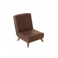 Miniature Sofa Chair Wooden Legs Dollhouse Armchair Low Angled Miniature Couch for Room Decor