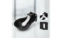 Wall-Mount Automatic Water Bowl with Lever Valve Heavy-Duty Cattle Drinking Bowl Long-Lasting Livestock Waterer Rust-Resistant for Horses, Barn, Farm, Stable