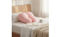Slow Rebound Contoured Body Cushion Pressure-Relieving Memory Foam Cushion Firm Ergonomic Support Pillow Long-Lasting for Lounging