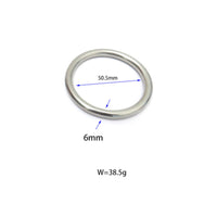 316 Stainless Steel O Loop Dive O Loop Smooth Surface Hardware for Underwater