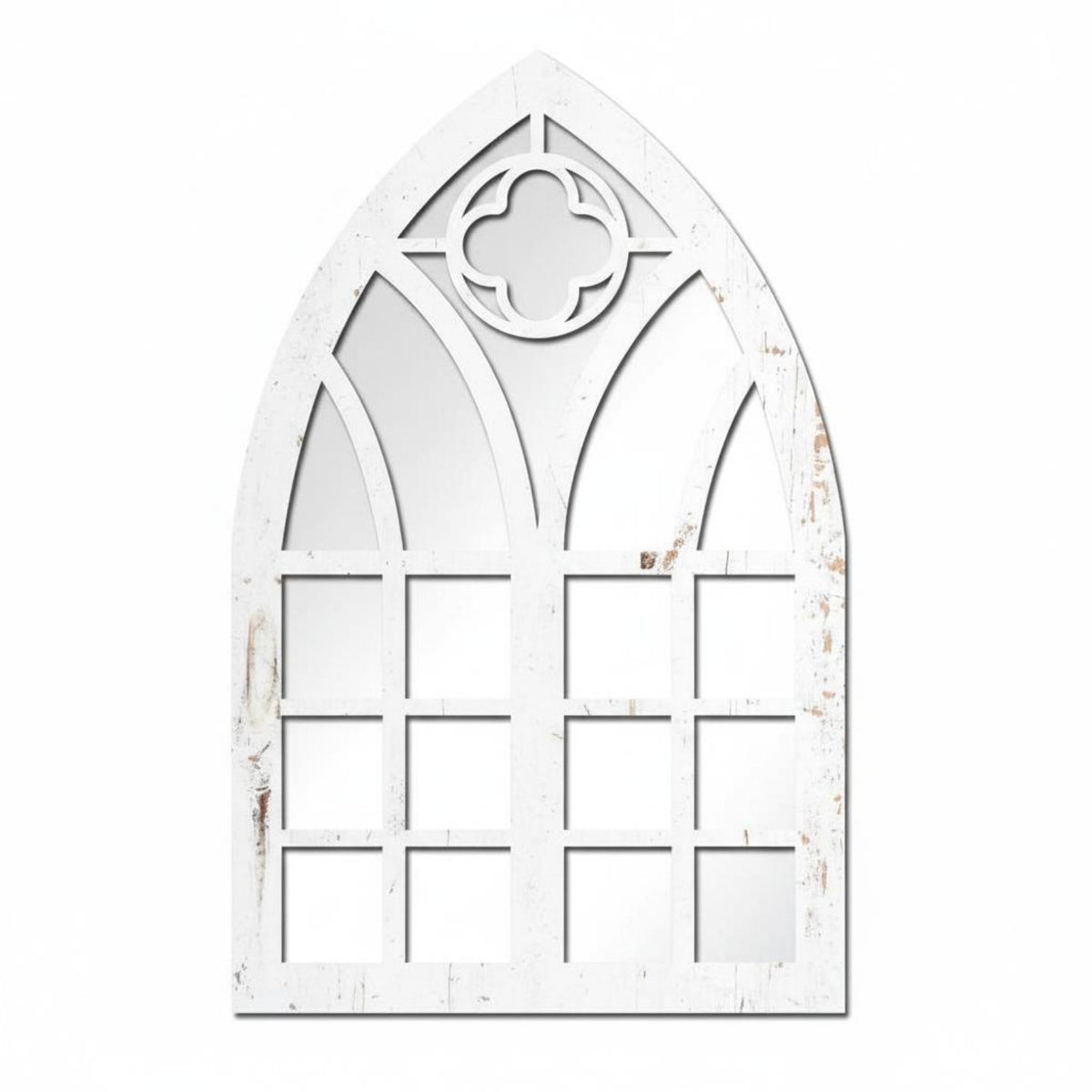 Gothic Window Mirror Lightweight Fake Window Mirror Sticker 3D Effect