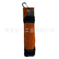 批发牛皮全皮焊枝袋 焊条袋 BG725  焊接防护厂家专业供应
