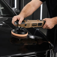 Corded Car Polisher, Random Orbital Polisher 220V for Car Detailing, Variable Speed Polisher for Wet Sanding & Paint Correction
