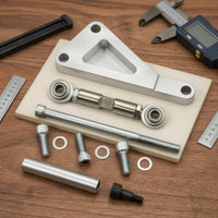 Small Block Alternator Bracket Kit Coordinated Hardware Auto Part Heavy Duty