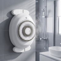 Waterproof Wall-Mounted Shower Brush Compact Handshandshands-off Body Washer Washer Easy to Install Wall-Mounted Back Scrubber Long-Lasting for Bathroom
