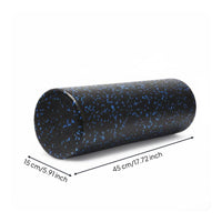 Polypropylene Foam Roller Firm-Density Foam Roller Lightweight Solid Stretching Column for Athletes, Runners, Home Gym, Physical