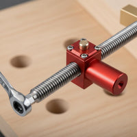 2 Pieces Bench Holdfast Quick Locking Carpentry Vise Strong Clamping Force Hand Tool for Workshop