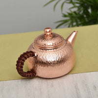 Handmade Copper Teapot Anti-Scald Handle Small Gongfu Tea Pot Great Gift