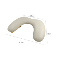 Manicure Arm Rest with Foldable Legs Padded Butterfly Nail Pillow Sturdy