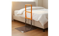 Floor Standing Bed Rail No-Drilling Installation Bed Assist Rail Anti-Slip Grip