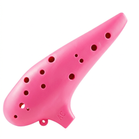12 Hole Alto Ocarina Clear Sound, Drop Resistant Resin Musical Instrument Gift Adults, Ocarina for Learning, Music Education Tool