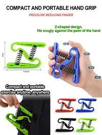 Z字形握力器手指训练器弹簧握力圈指力手掌锻炼力量抓握