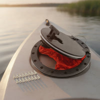 Deck Hatch with Storage Bag Easy to Install to Install Kayak Compartment Cover Cover Water-Resistant for Paddlers