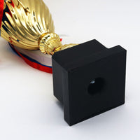Zinc Alloy Football Trophy, Creative Design, Custom Logo Available