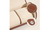 Faux Leather Watch Roll Portable Watch Storage Case Padded Organizer Cushioned for Dresser